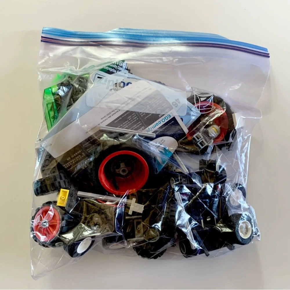 16 oz Random Car Excavator Lego Building Blocks